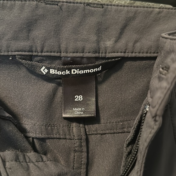 Dark Grey Black Diamond Modernist Rock Pants - Men’s 28 x 32 - Picture 11 of 13